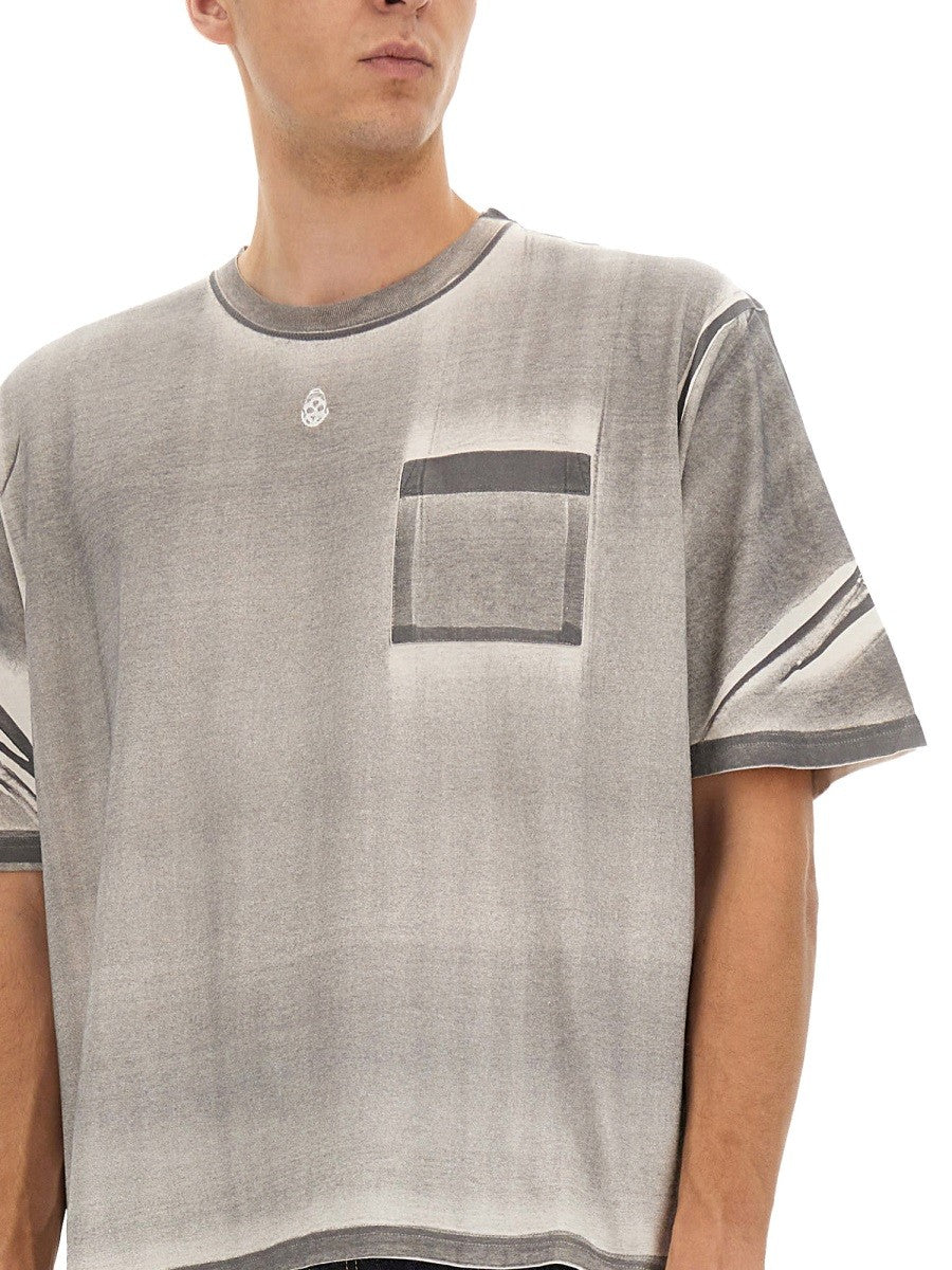 Alexander Mcqueen CROPPED T-SHIRT