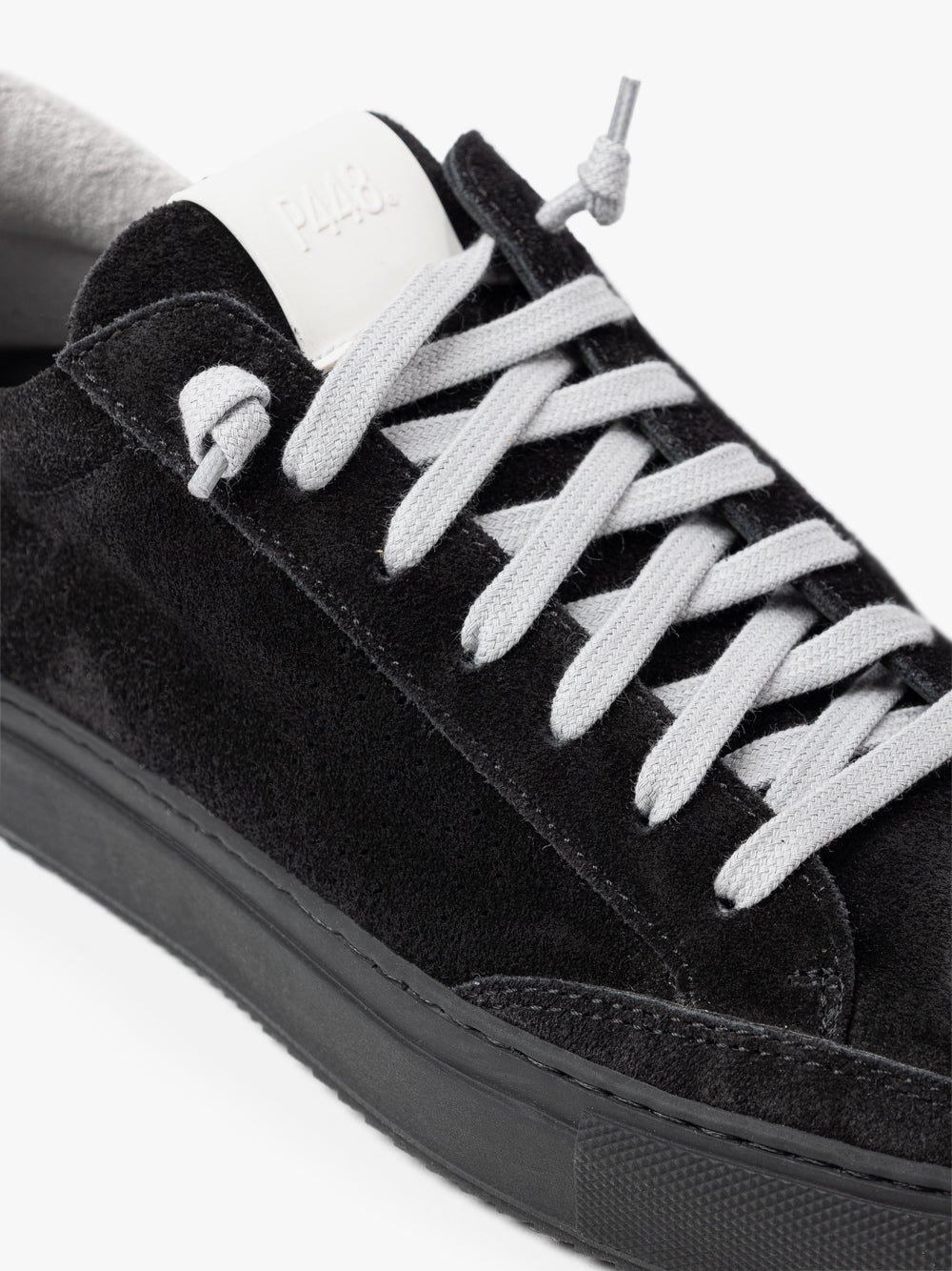 P448 Soho-M Black Suede Sneakers