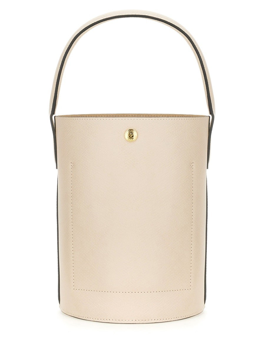 LONGCHAMP CUIR DE RUSSIE BUCKET BAG