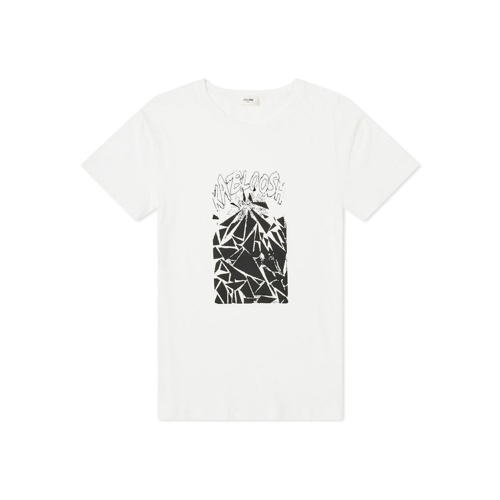Celine Printed Cotton T-Shirt – Siebentaschen