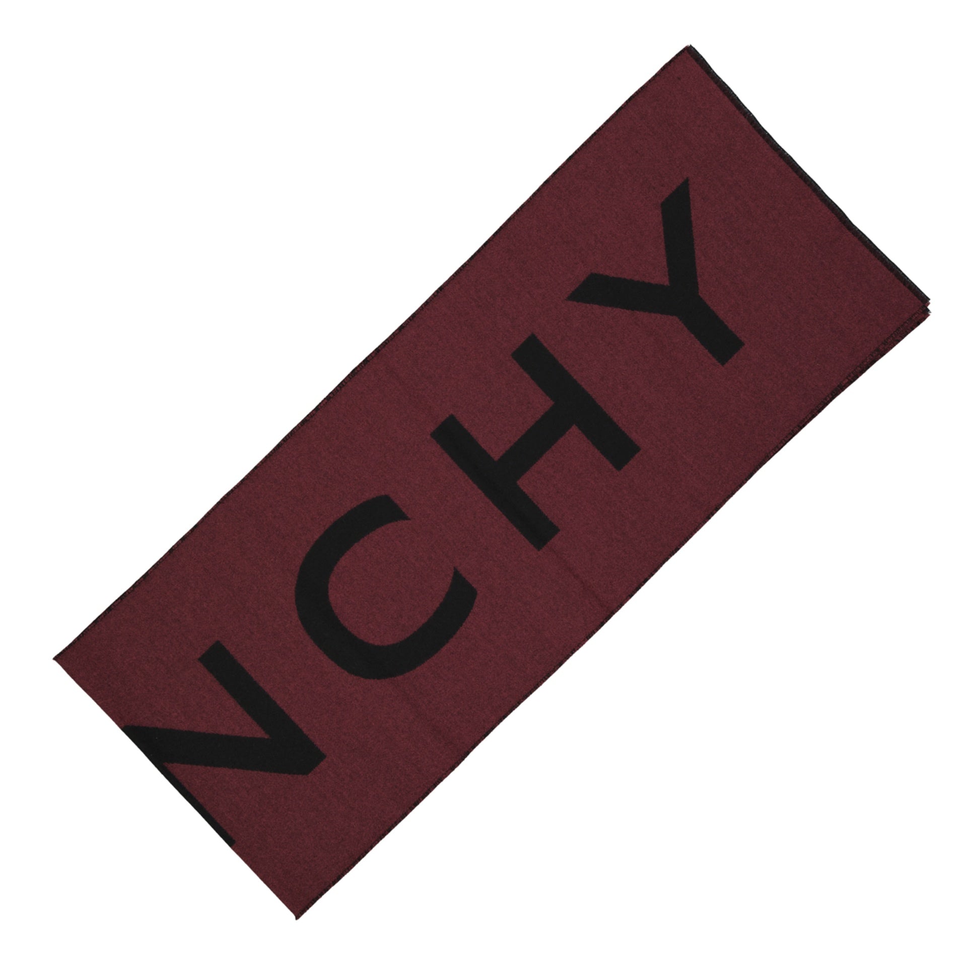 Givenchy Wool Logo Scarf - MEN ACCESSORIES - GIVENCHY - Tluxy New