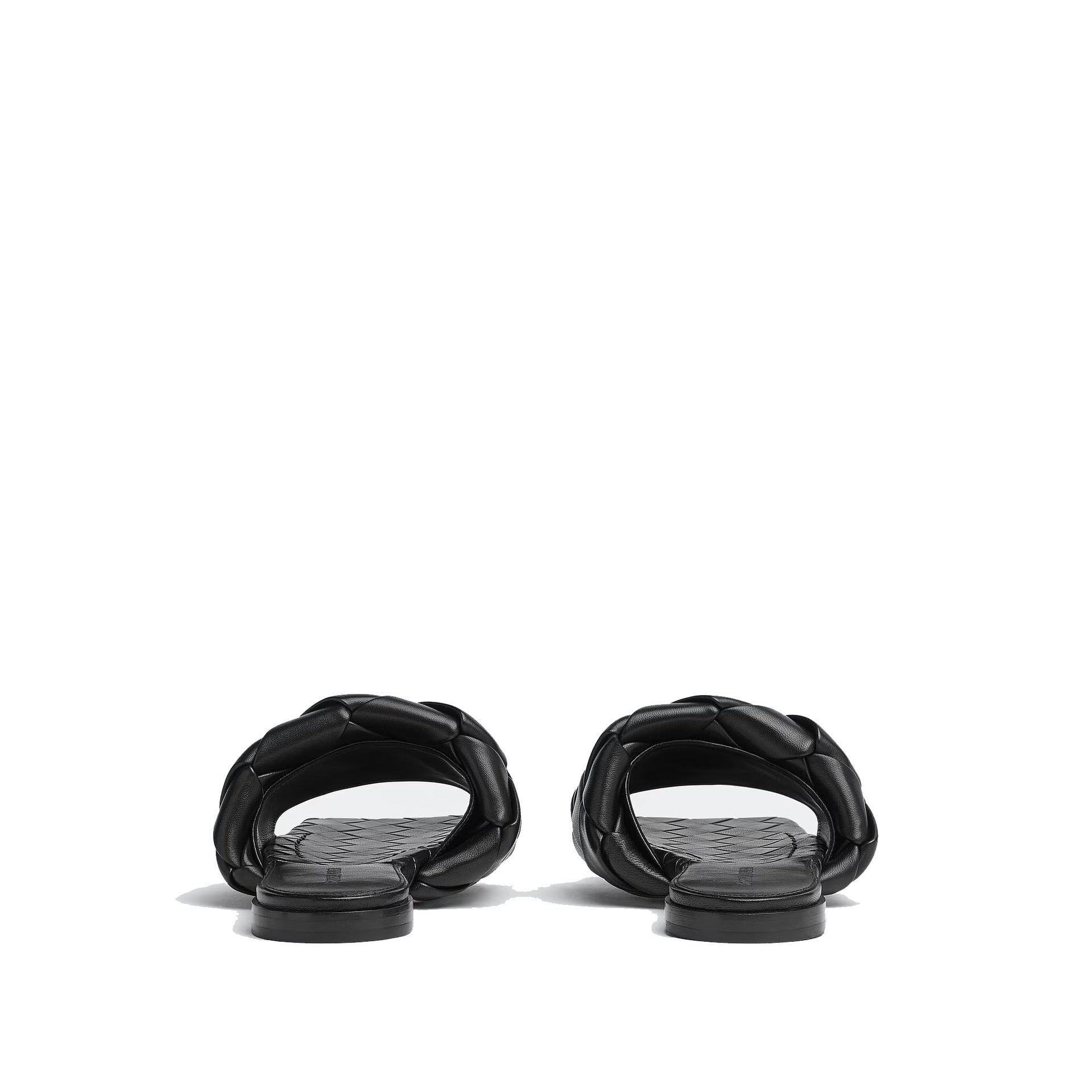 BOTTEGA VENETA Intrecciato leather flat sandals
