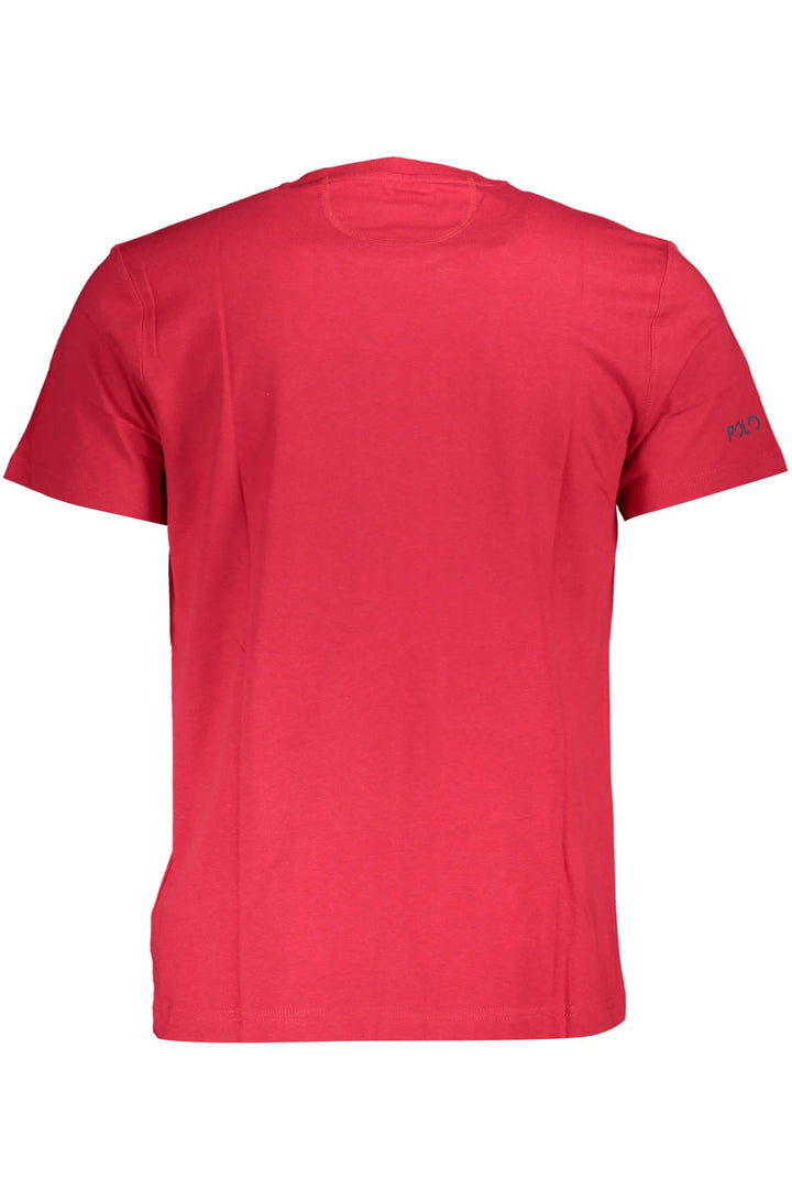 LA MARTINA MEN&#39;S SHORT SLEEVE T-SHIRT RED