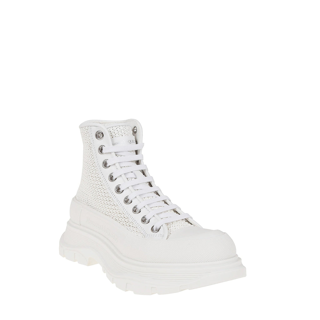 Alexander McQueen Tread Slick High - Top Sneakers - WOMEN SHOES - ALEXANDER MCQUEEN - Tluxy New