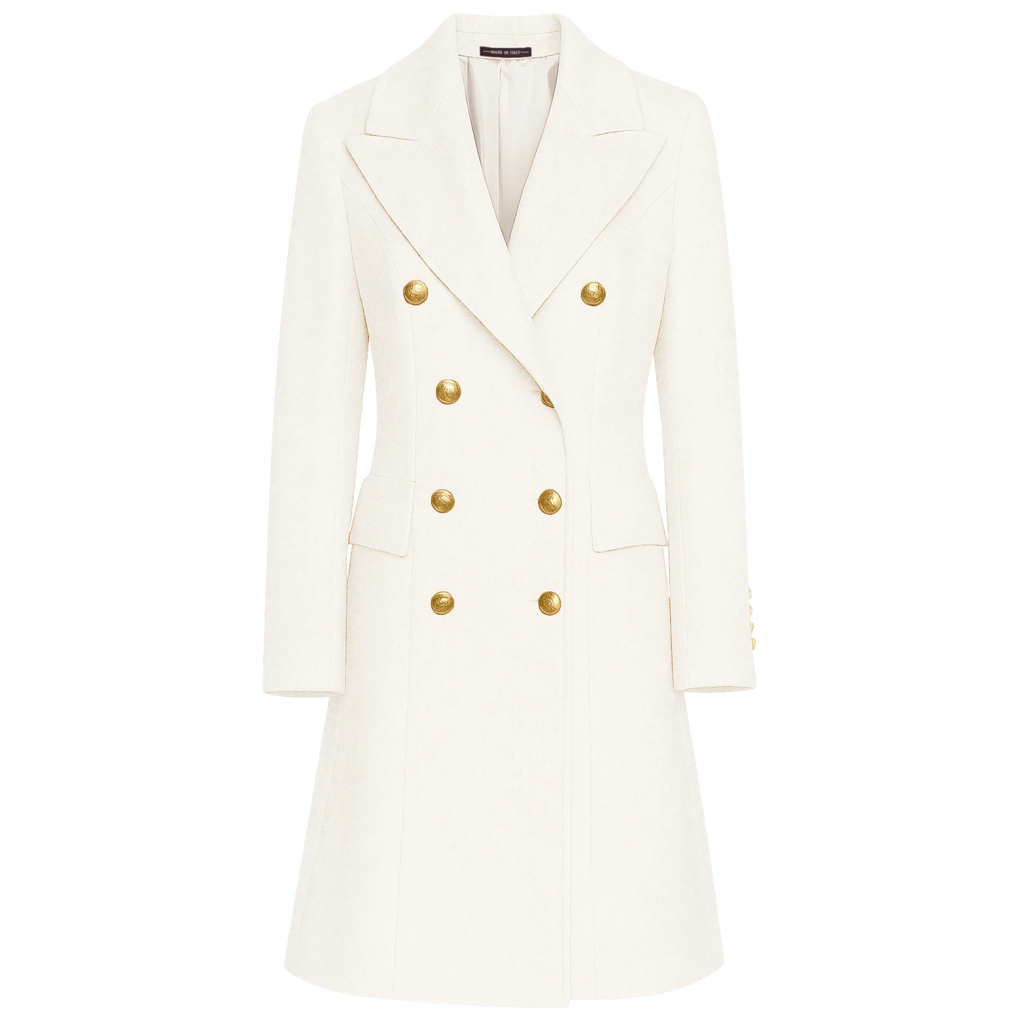 Loro Piana Fabric Coats White Woman