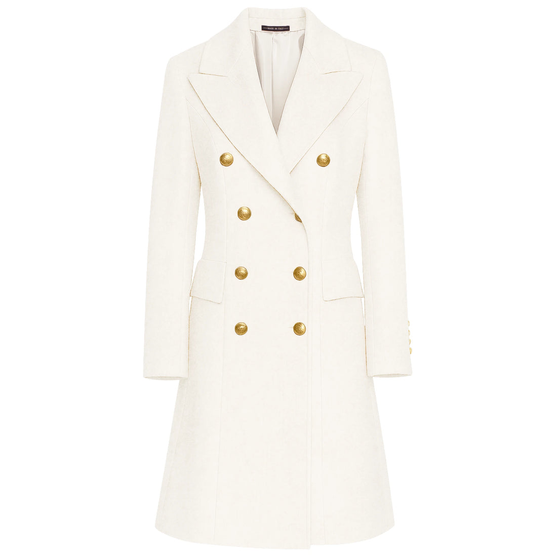 Loro Piana Fabric Coats White Woman