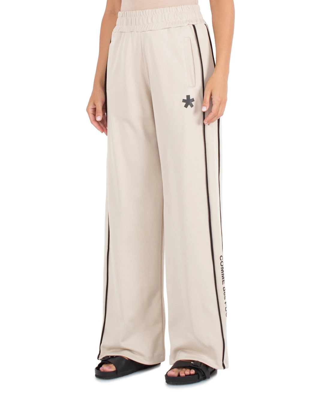 Comme Des Fuckdown Trousers Beige Woman