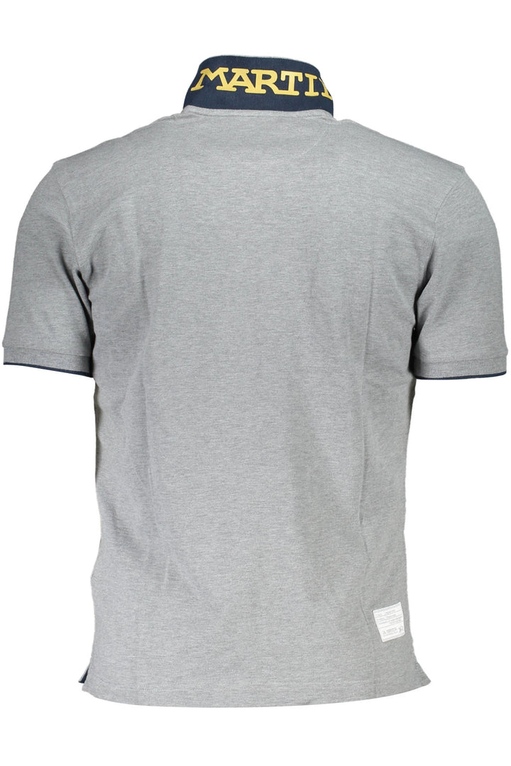 LA MARTINA MEN&#39;S SHORT SLEEVE POLO GREY