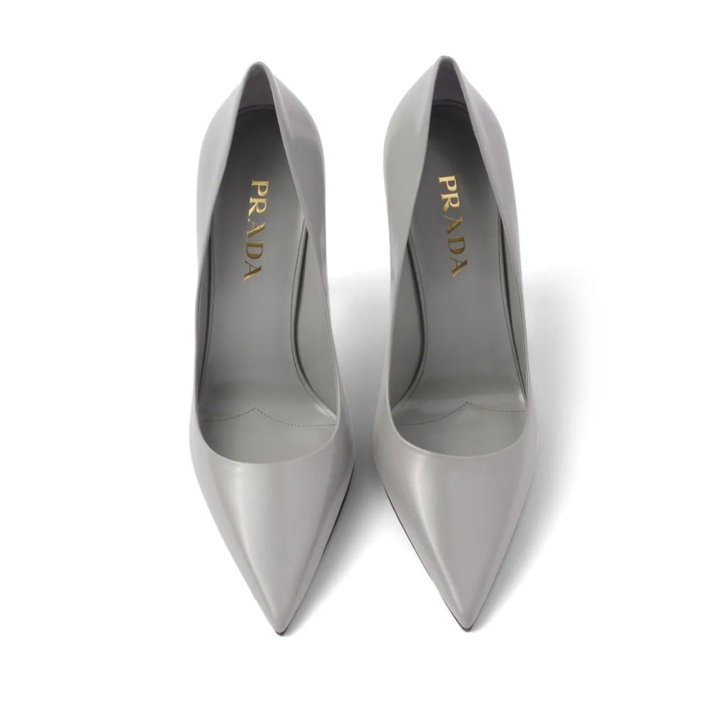Prada Brushed Leather Pumps