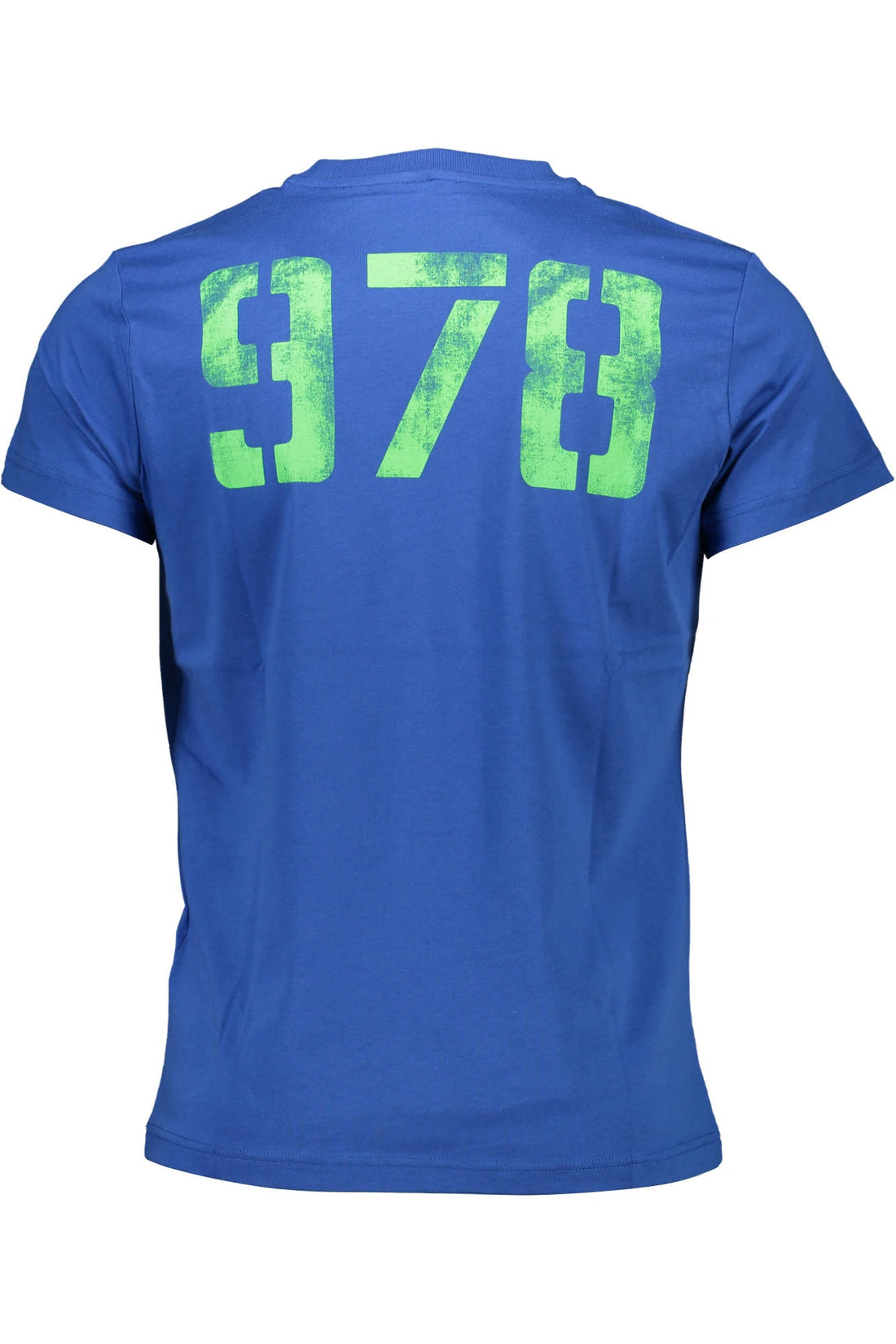 DIESEL MEN&#39;S SHORT SLEEVE T-SHIRT BLUE