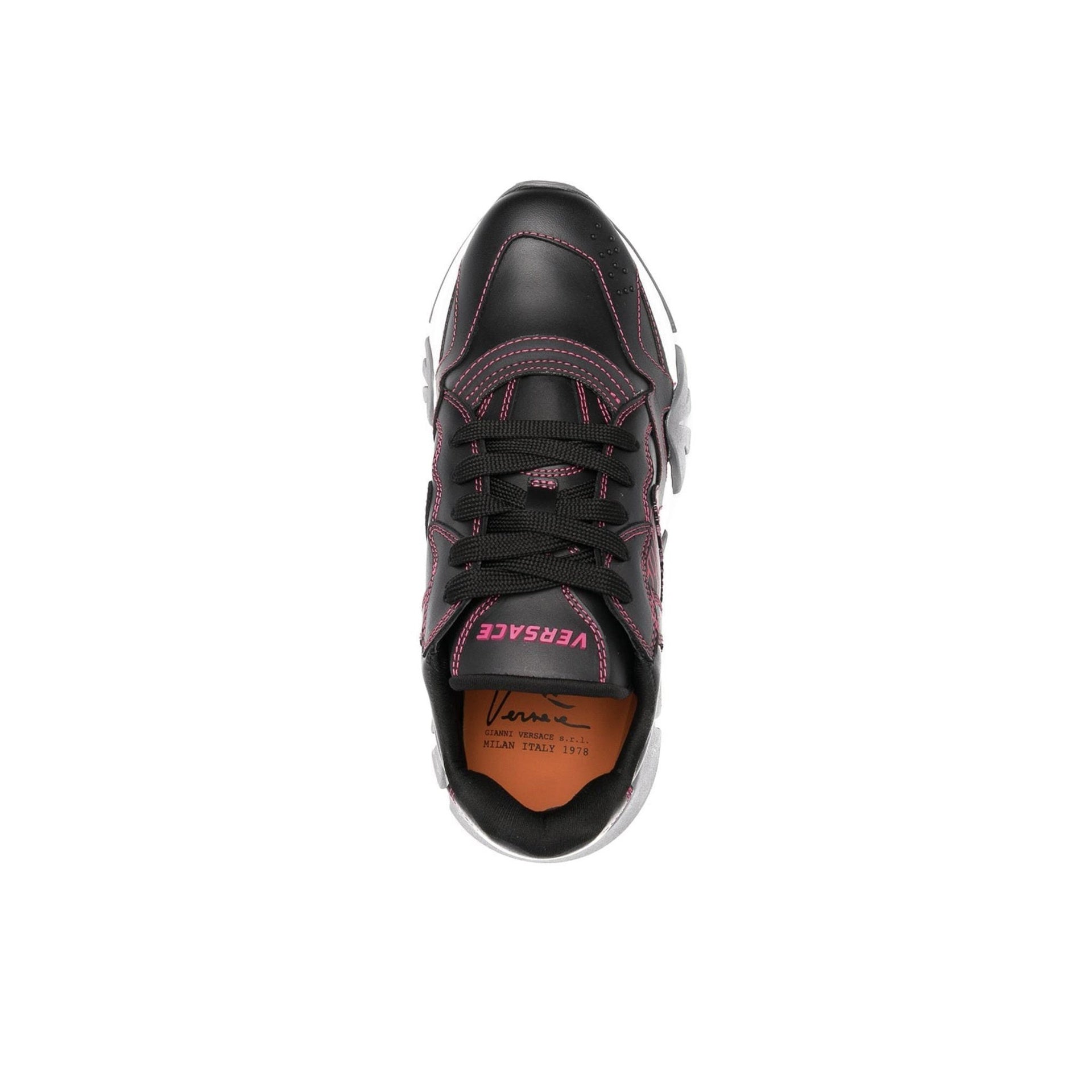 Versace Medusa Leather Sneakers