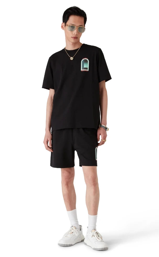 Casablanca T-shirt & Top Black Man