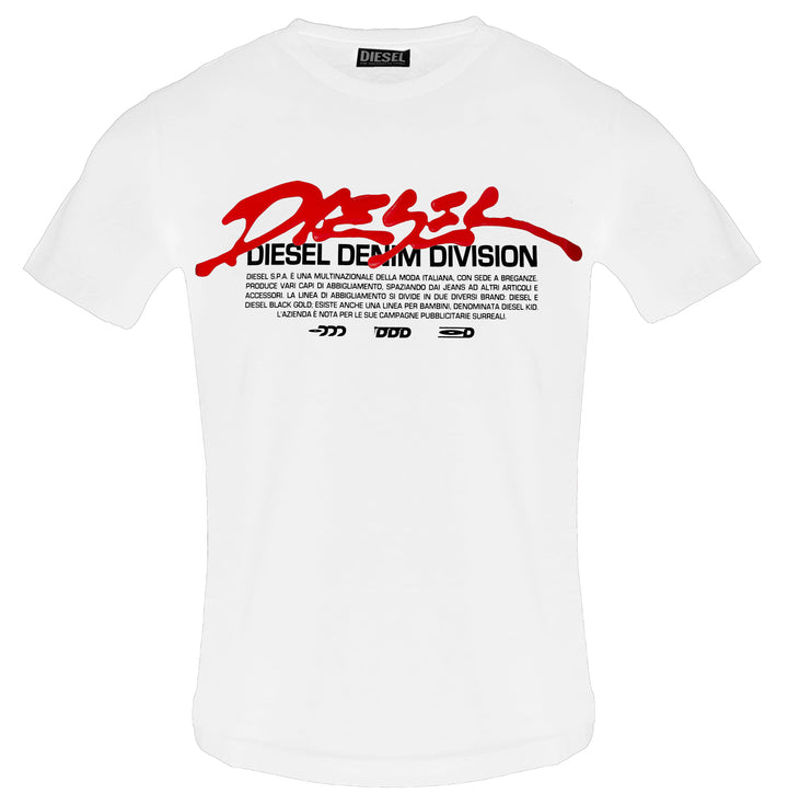 Diesel T-shirt & Top White Man