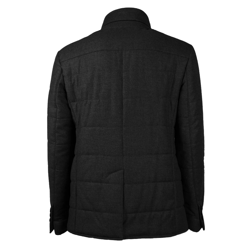 Loro Piana Fabric Jackets Black Man