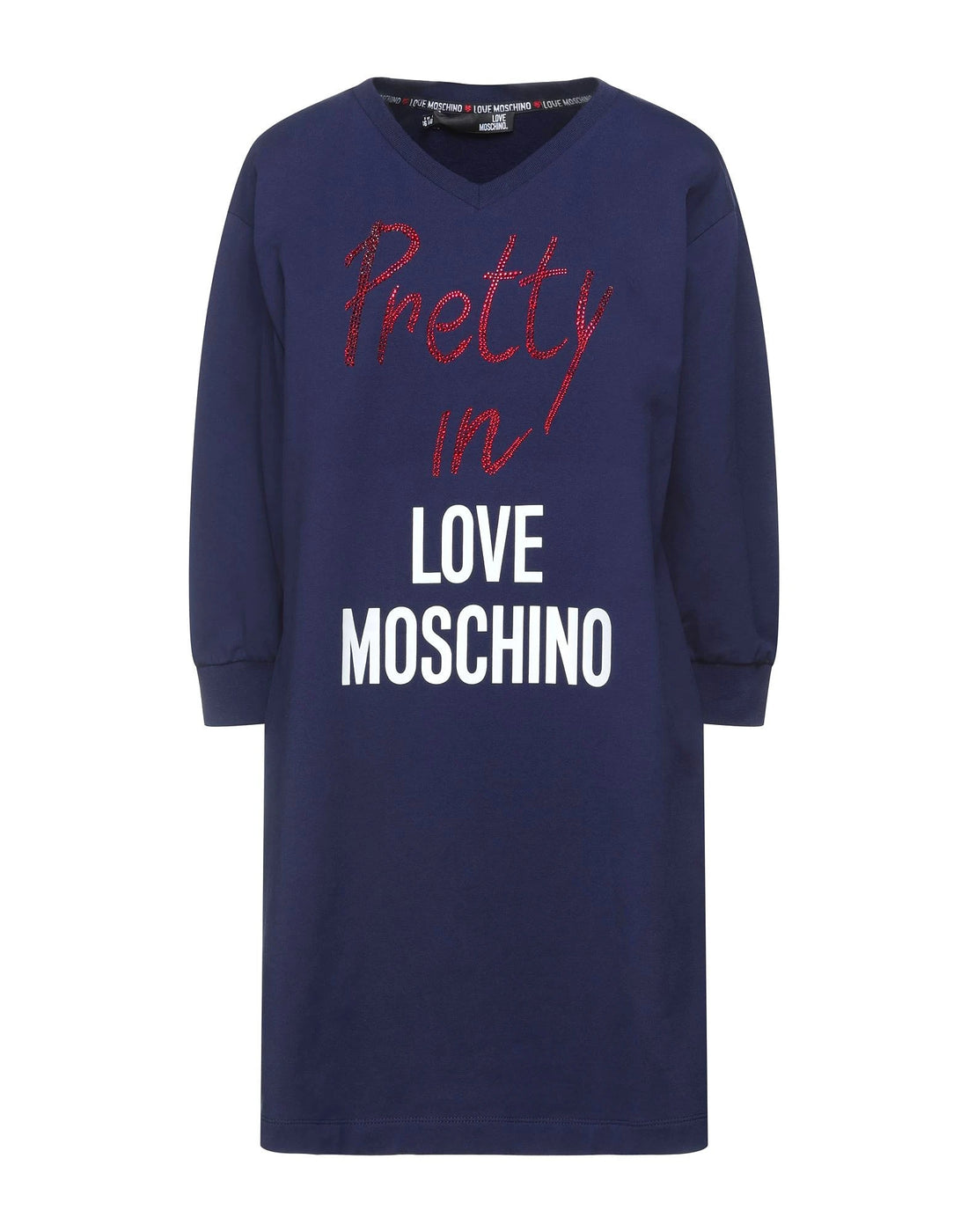 Love Moschino Dress Blue Woman