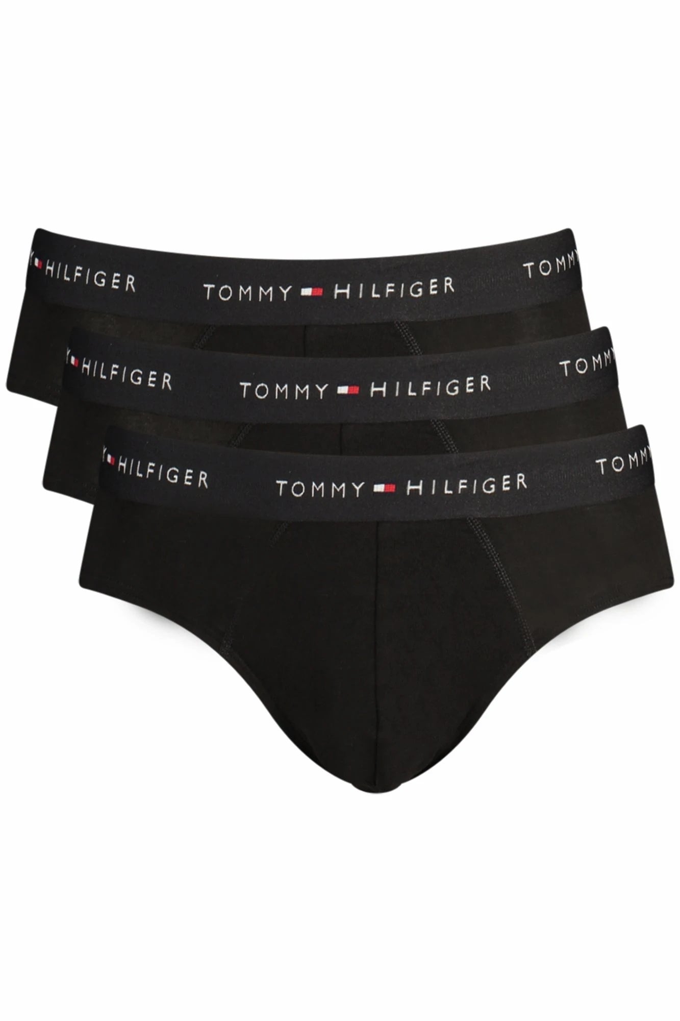 TOMMY HILFIGER MEN S BLACK BRIEFS