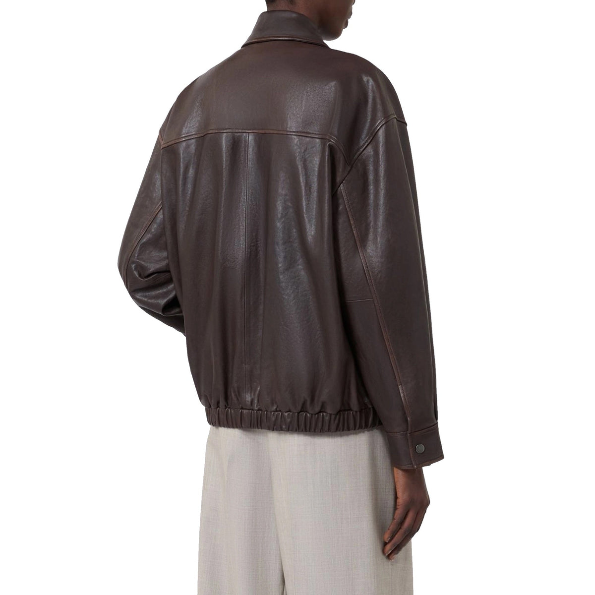 Max Mara Weekend Cose Leather Jacket