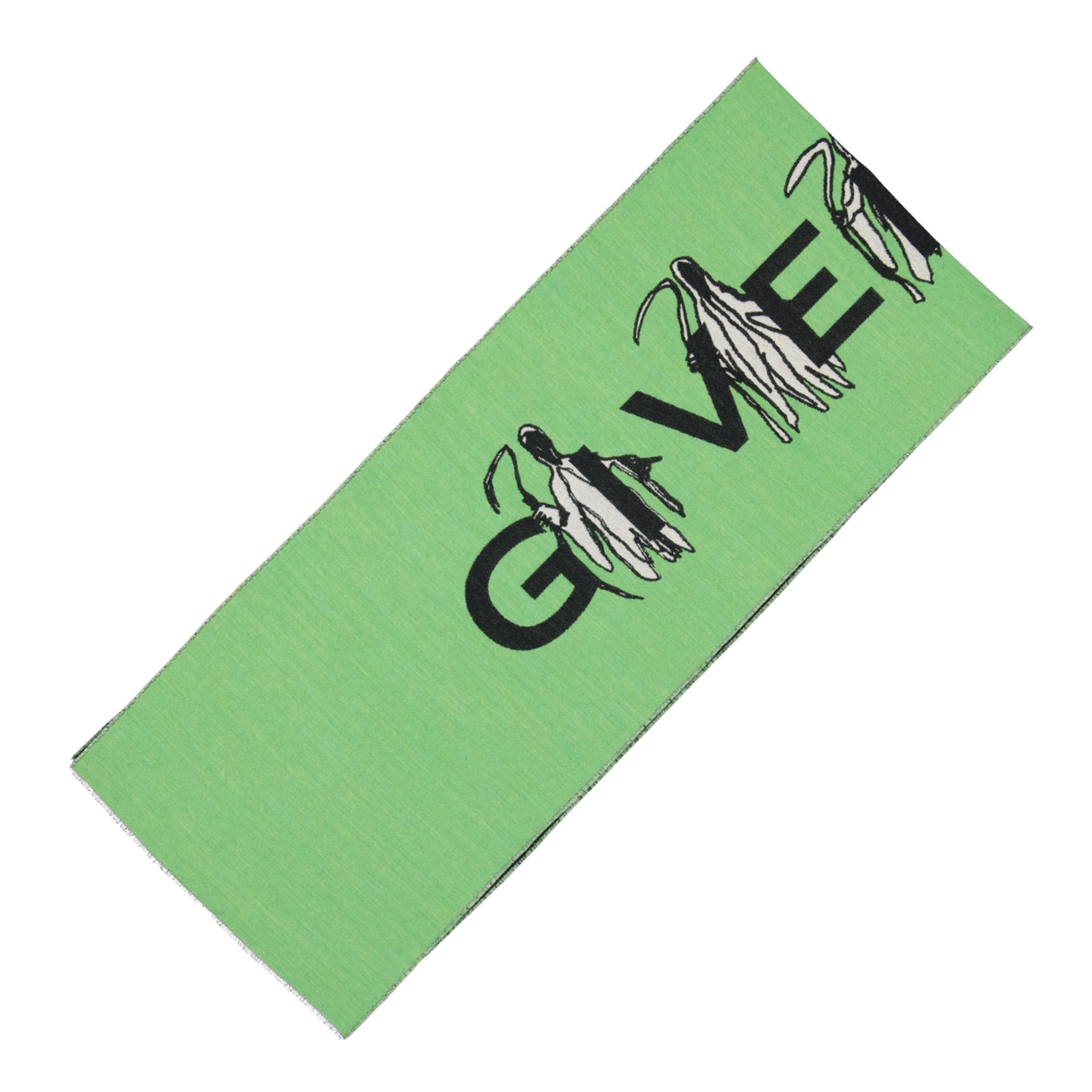 Givenchy Logo Wool Scarf