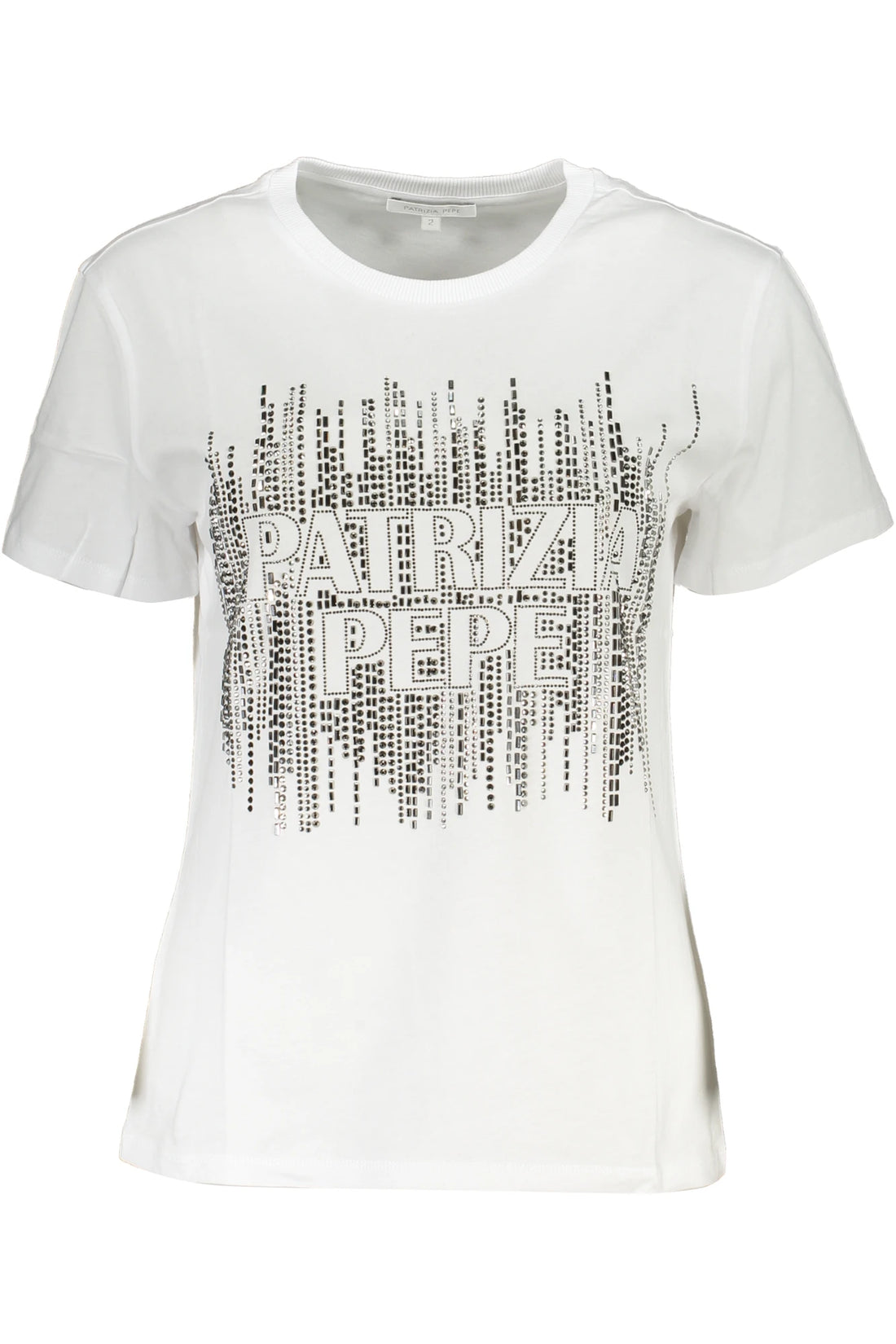 PATRIZIA PEPE WOMEN&#39;S SHORT SLEEVE T-SHIRT WHITE