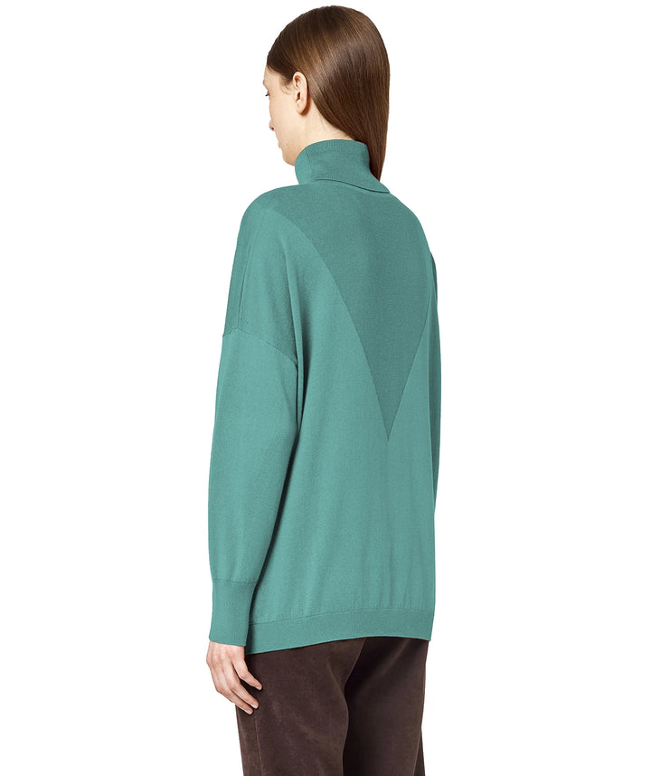 Alpha Studio Sweaters Green Woman