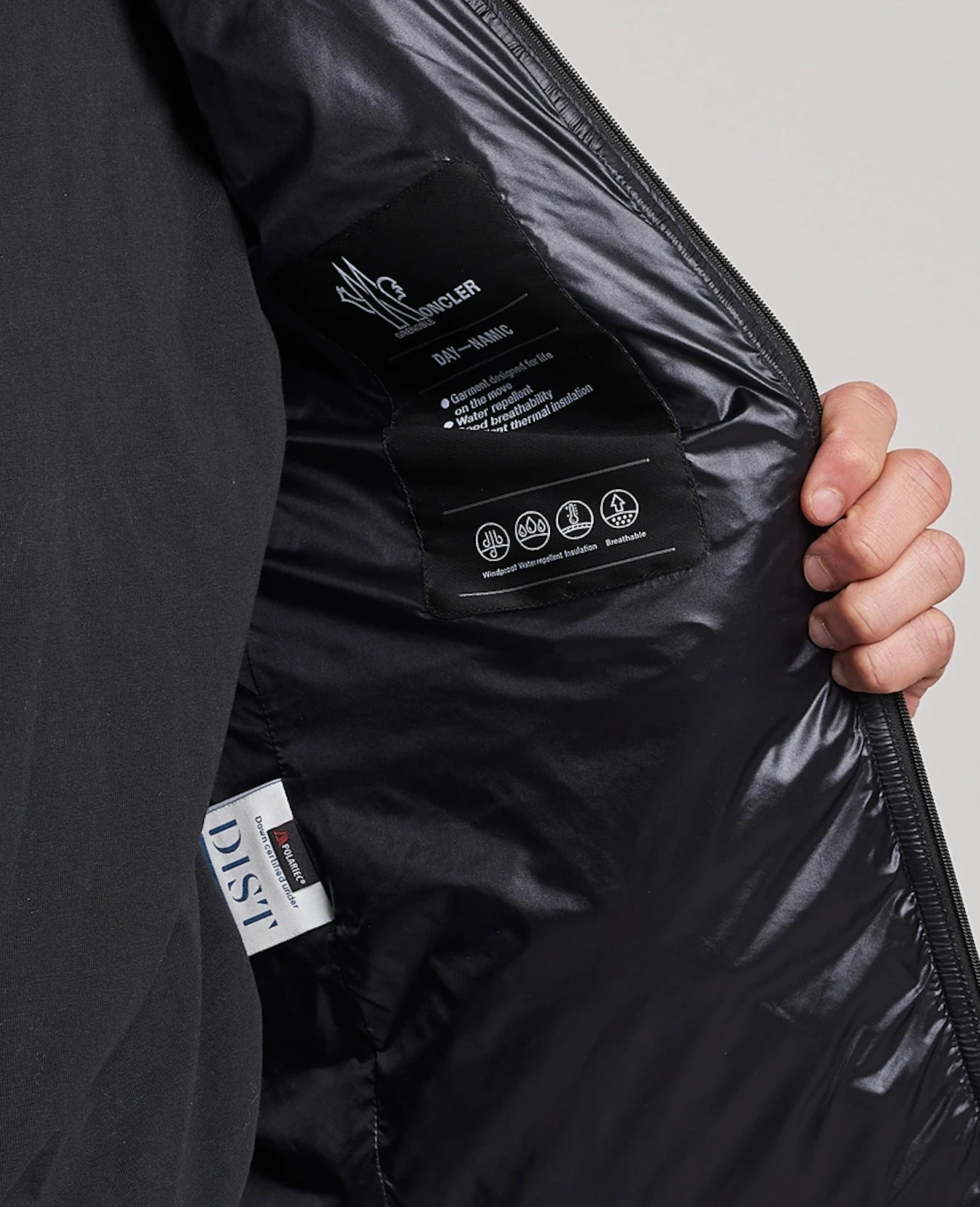 Moncler Jackets Black Man