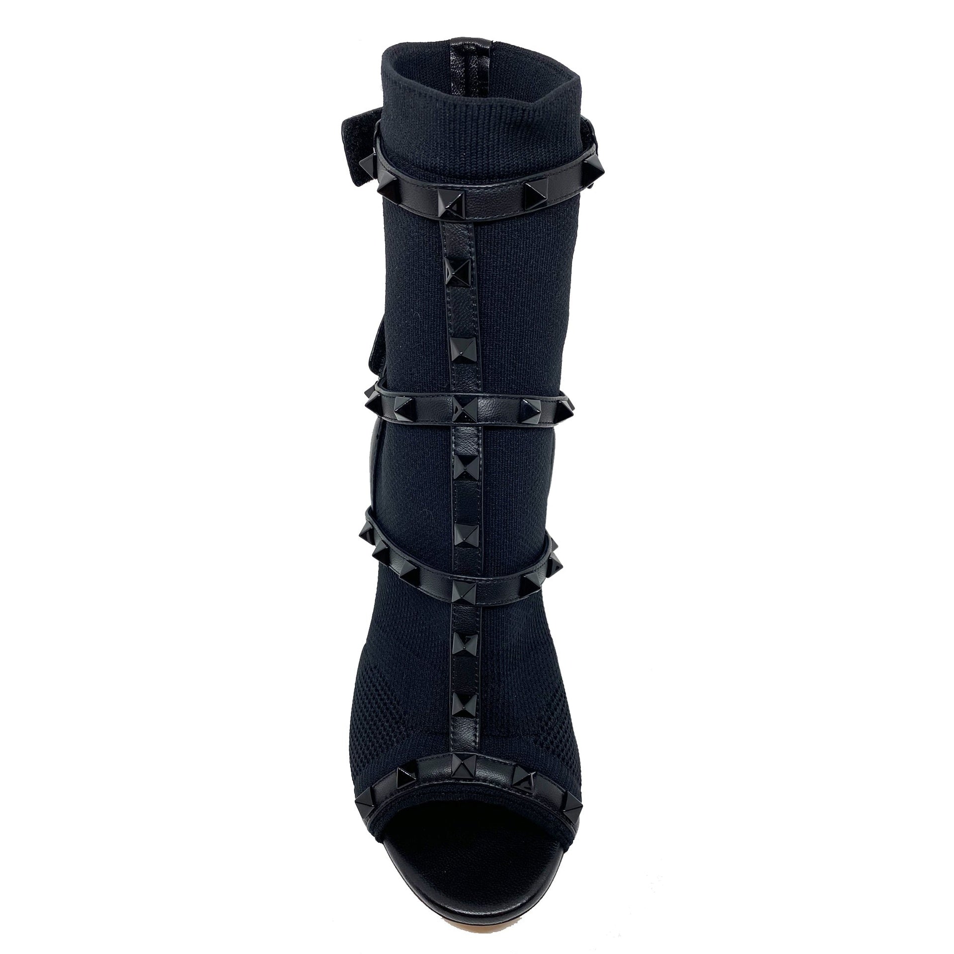 Valentino Rockstud Sock Heel Sandals