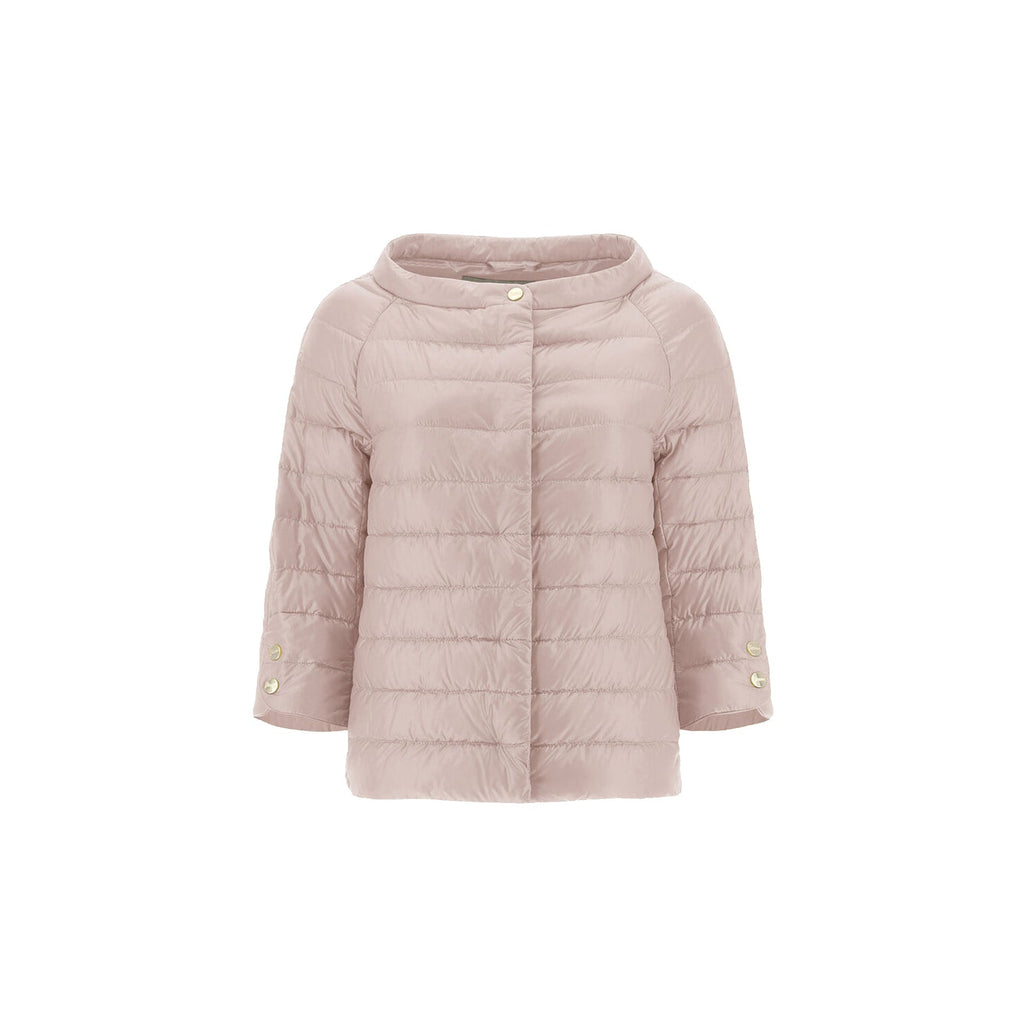 HernoCropped Sleeve Down Jacket