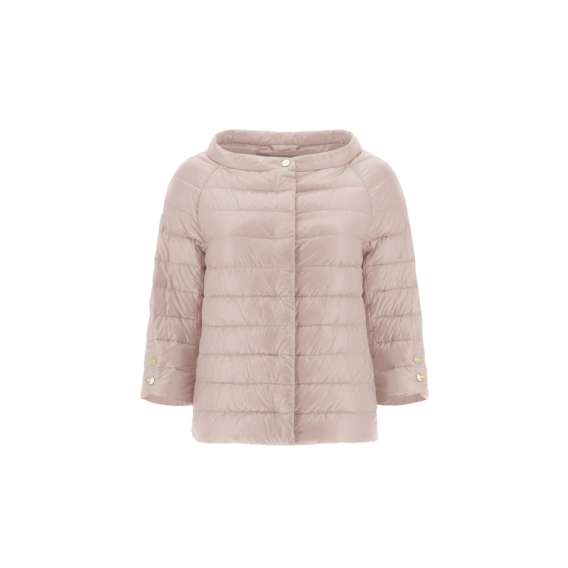 HernoCropped Sleeve Down Jacket