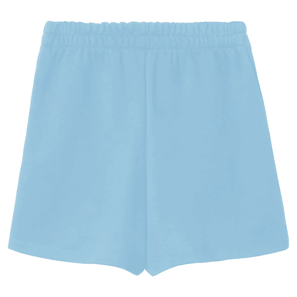 Comme Des Fuckdown shorts Light Blue Woman