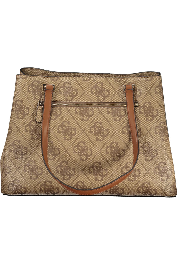 GUESS JEANS WOMEN&#39;S BEIGE BAG