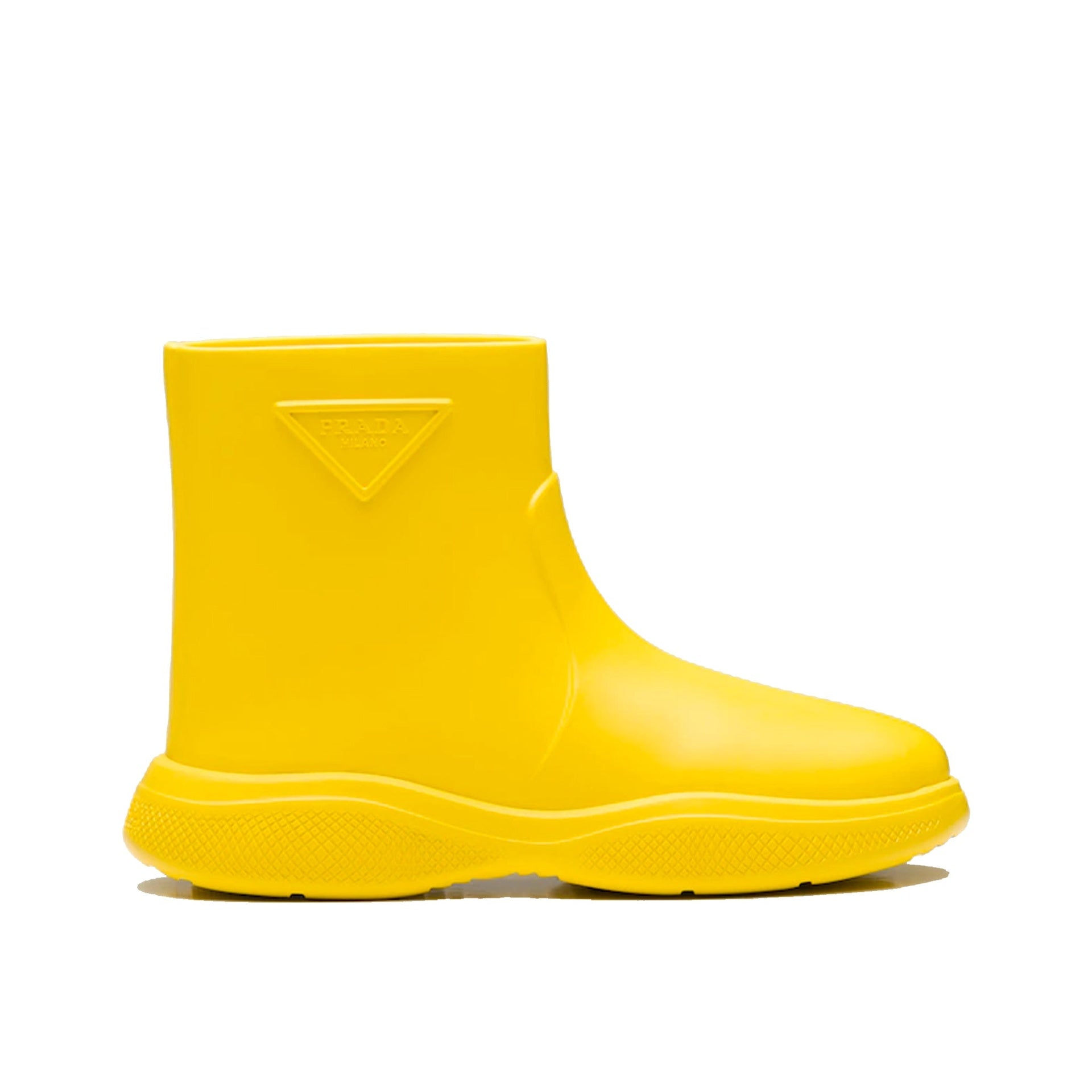 Prada Logo Rubber Boots