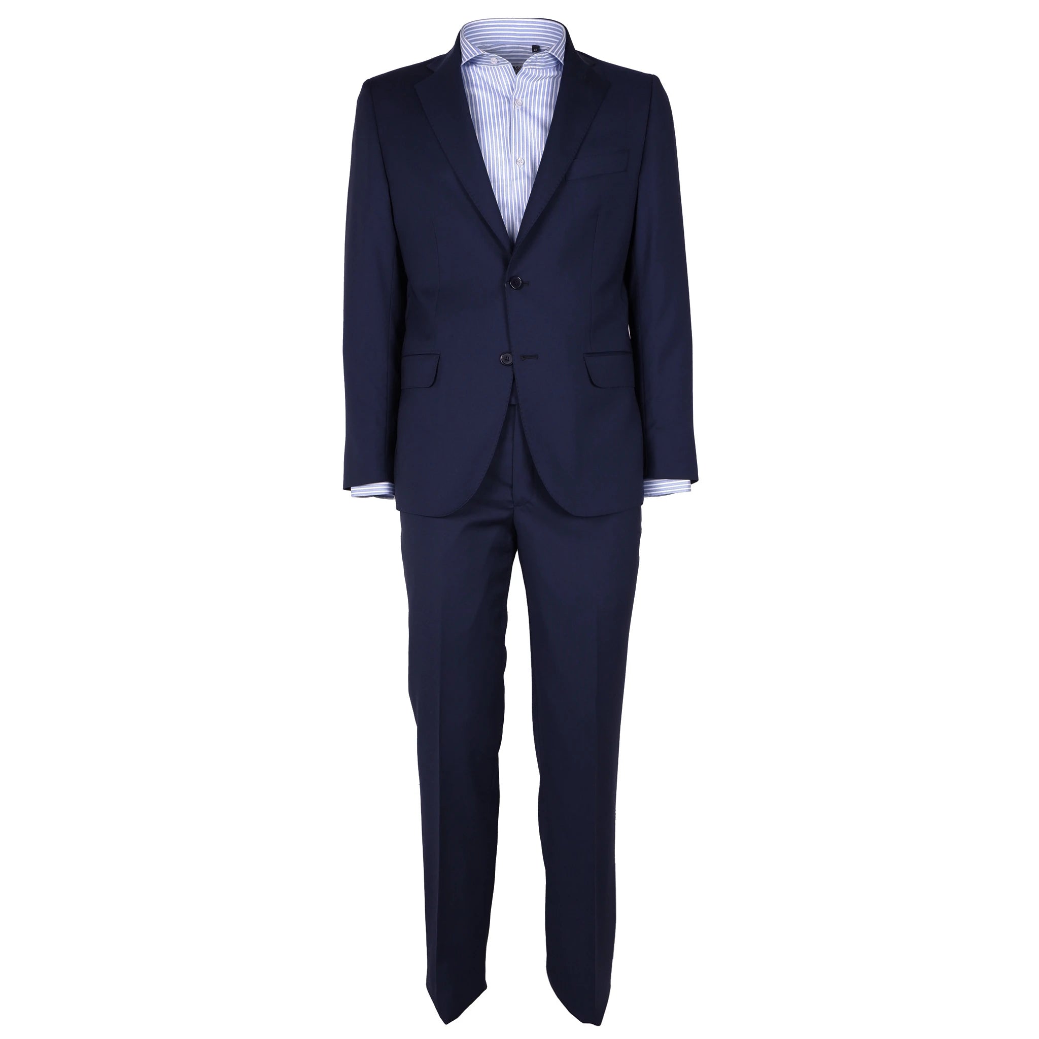 Ermenegildo Zegna Fabric Suit Blue Man