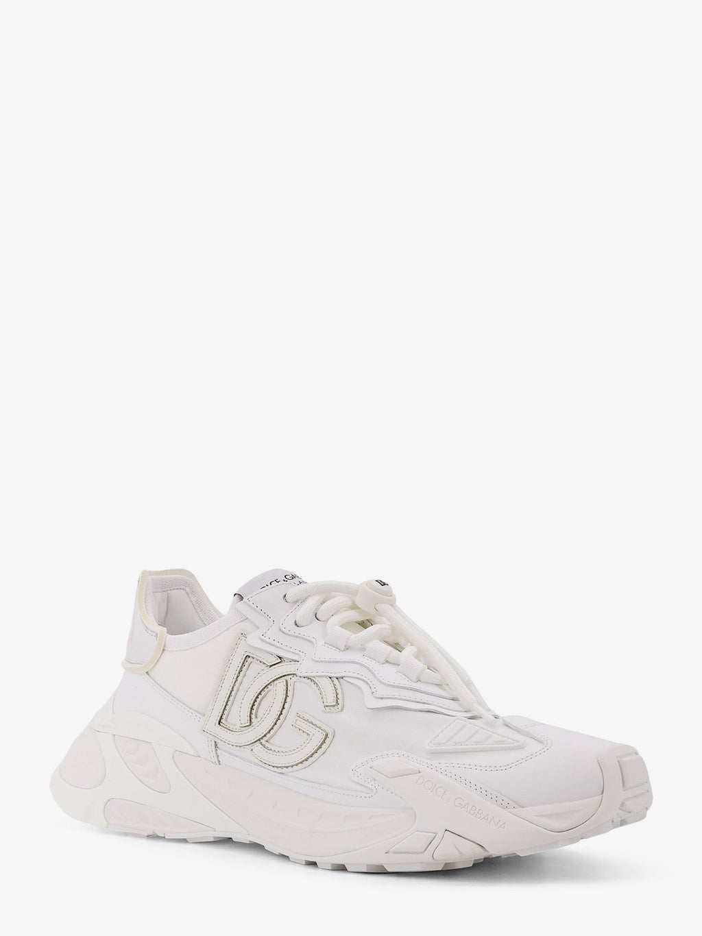 Dolce & Gabbana Day Faster low-top nylon and leather sneakers