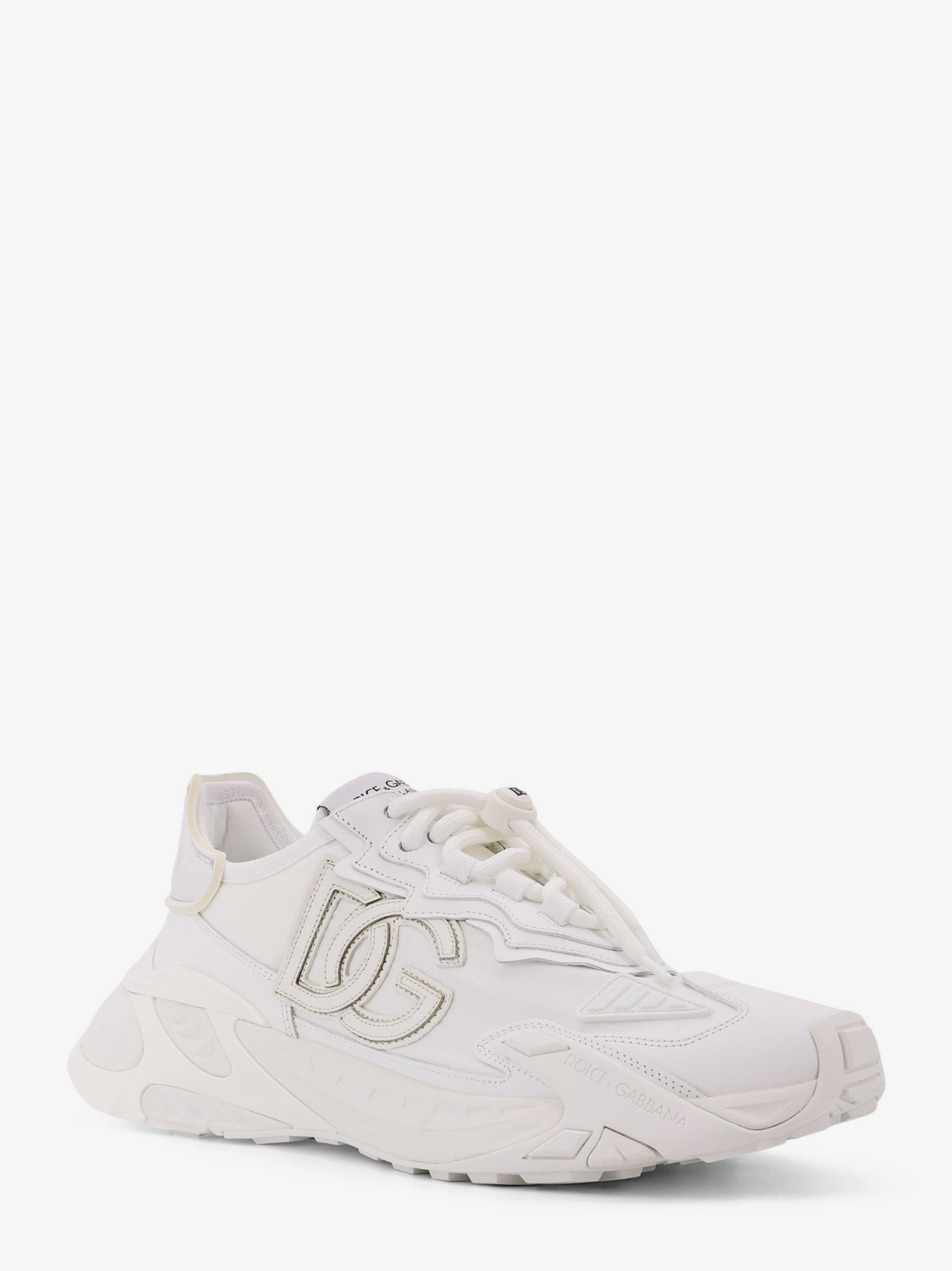 Dolce & Gabbana Day Faster low-top nylon and leather sneakers