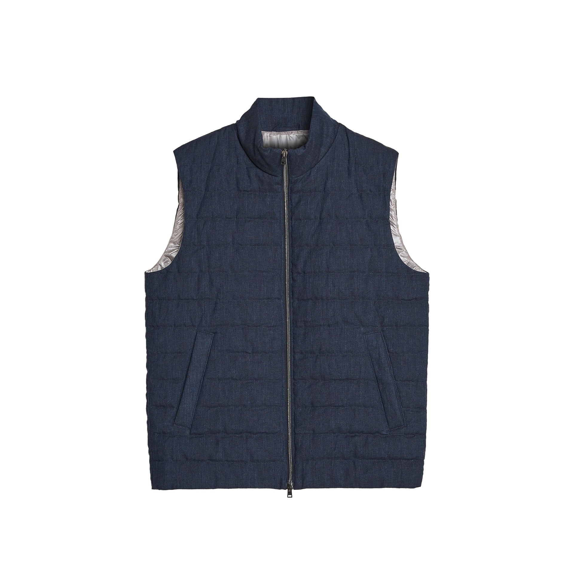 Herno Linen Down Gilet