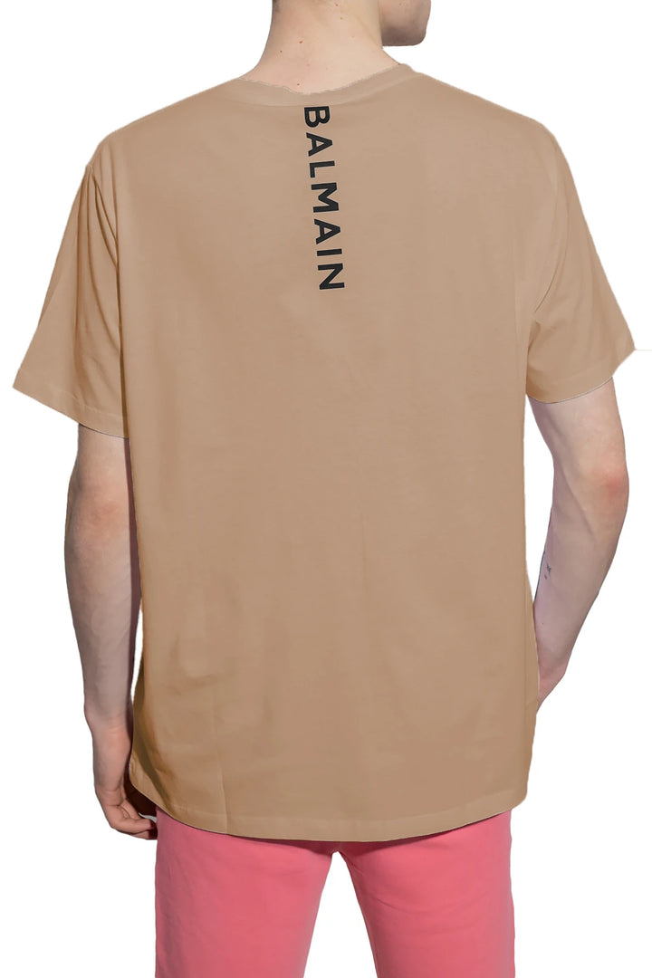 Balmain T-shirt & Top Camel Man