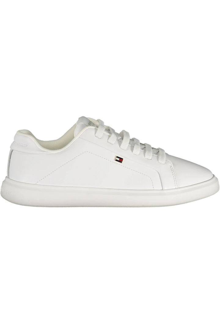 TOMMY HILFIGER WOMEN&#39;S WHITE SPORTS SHOES