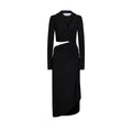 Off-White Cut-Out Midi Dress