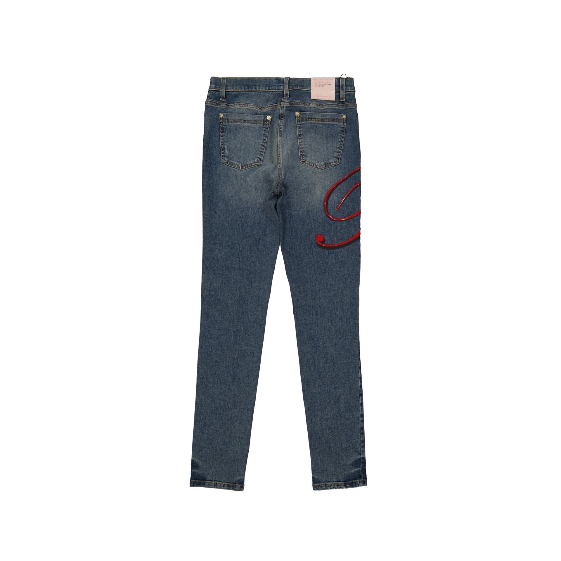 Blumarine Cotton Denim Jeans