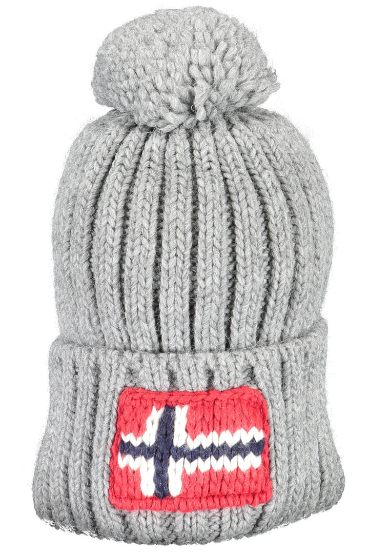 NAPAPIJRI GRAY MEN&#39;S BEANIE