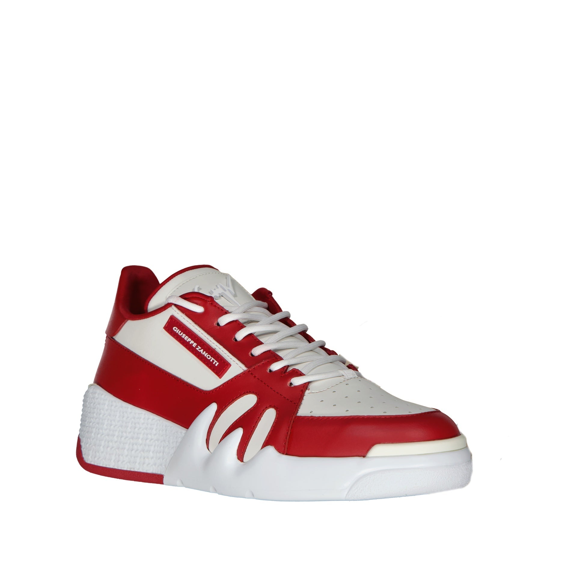 GIUSEPPE ZANOTTI Leather Sneakers Red – Siebentaschen