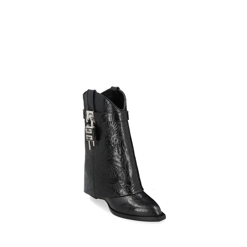 Givenchy Lock Cowboy Boots