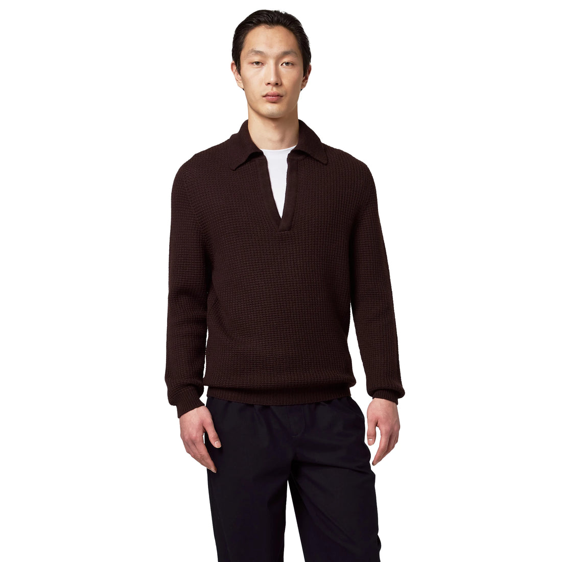Alpha Studio Sweaters Brown Man