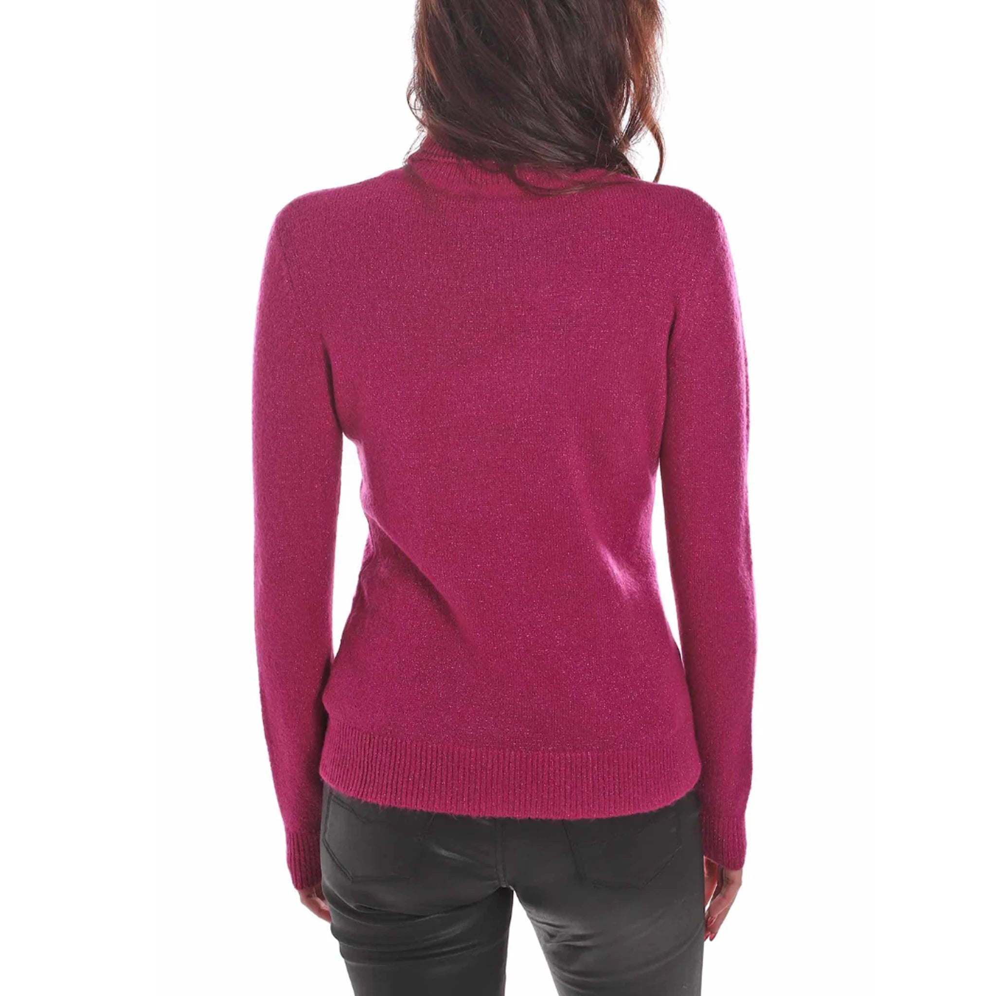 Yes Zee Sweaters Fuchsia Woman