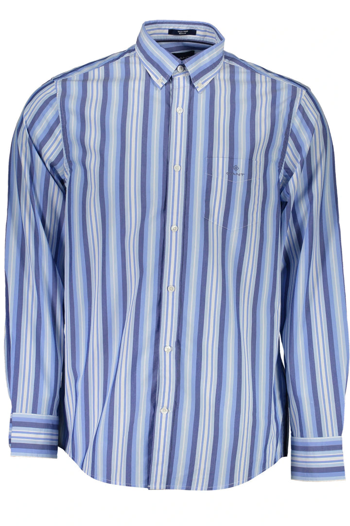 GANT LONG SLEEVE SHIRT MEN BLUE