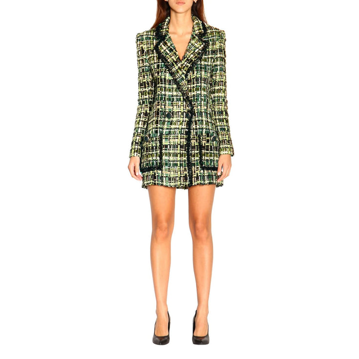 Elisabetta Franchi Formal Jacket Green Woman