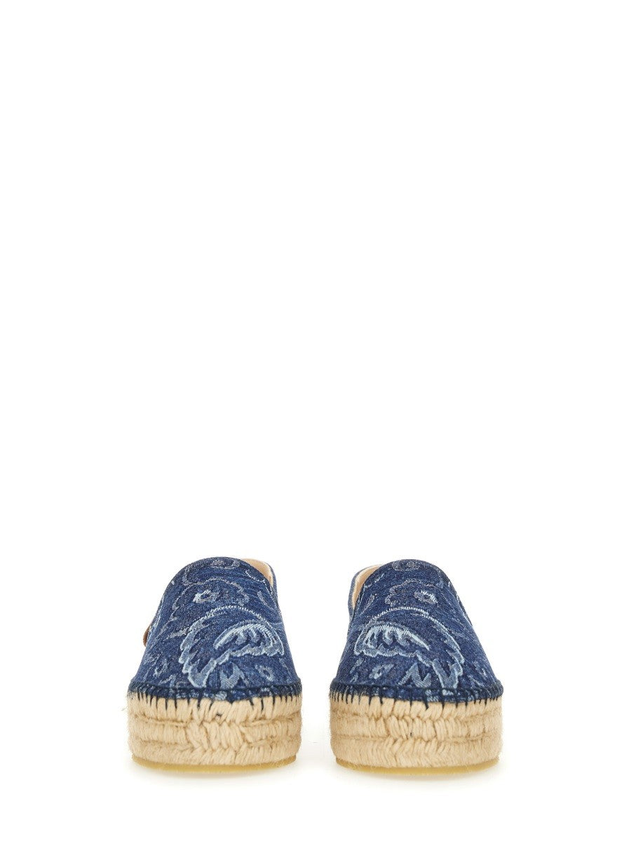 Etro DENIM ESPADRILLES