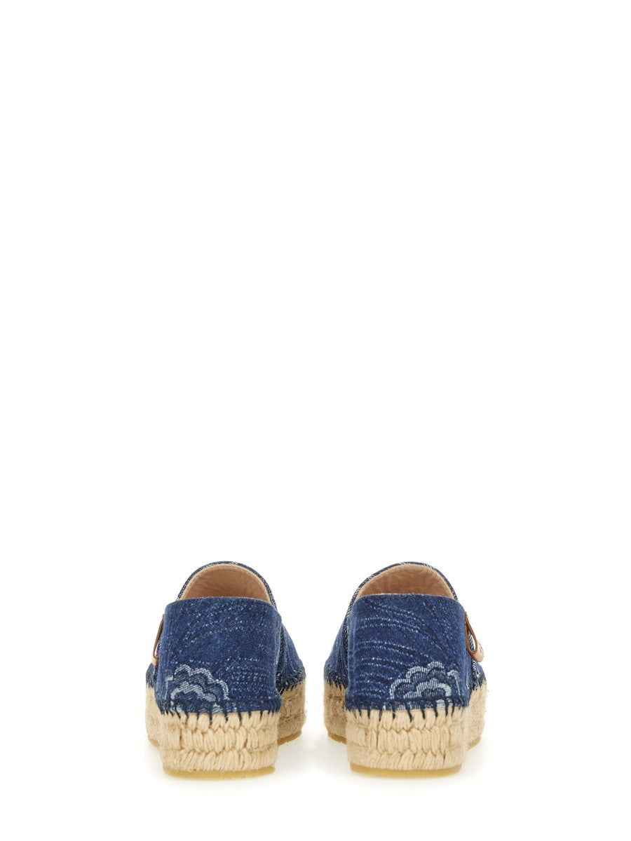 Etro DENIM ESPADRILLES