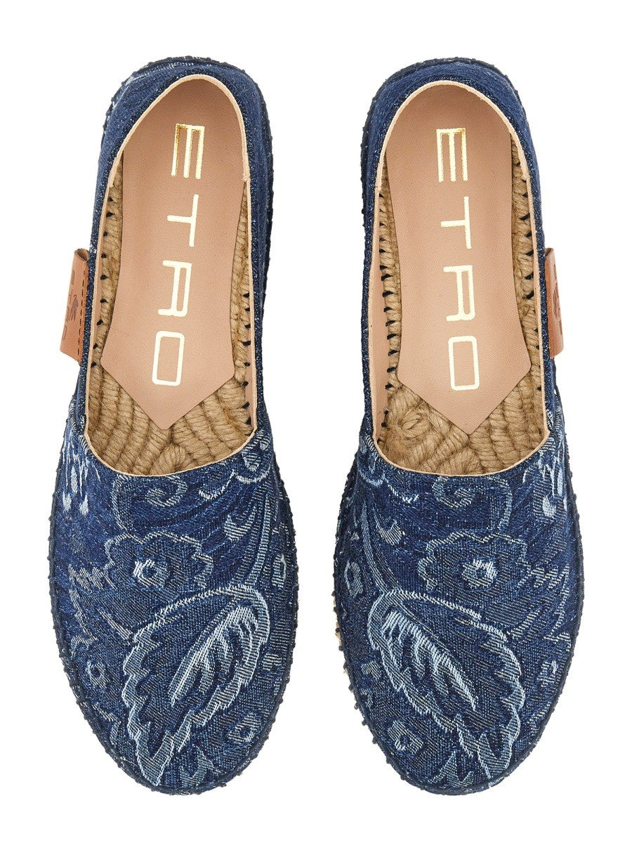 Etro DENIM ESPADRILLES
