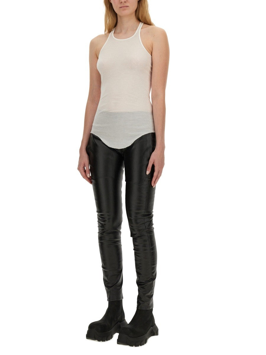 RICK OWENS DENIM LEGGINGS